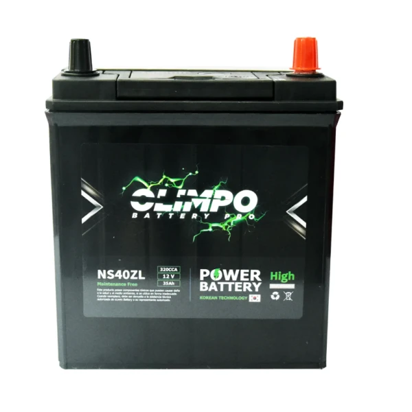 Bateria Olimpo 35ah 320cca + Der ( Terminal Delgado )